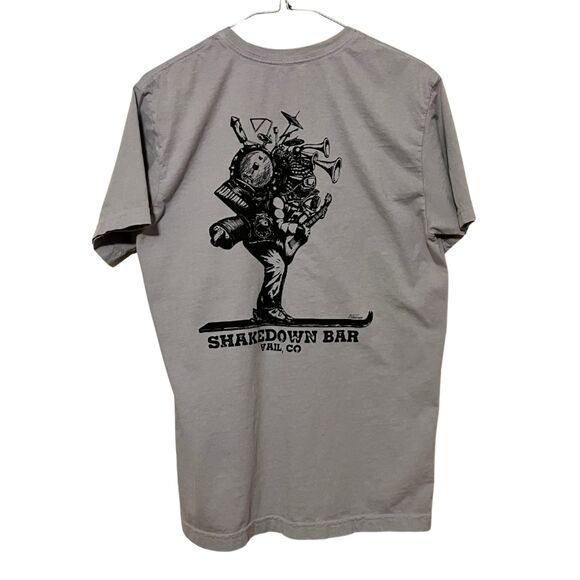 GOLDEN GOODS ONE MAN BAND SHAKEDOWN BAR VAIL COLORADO MENS SIZE MEDIUM - Picture 3 of 10